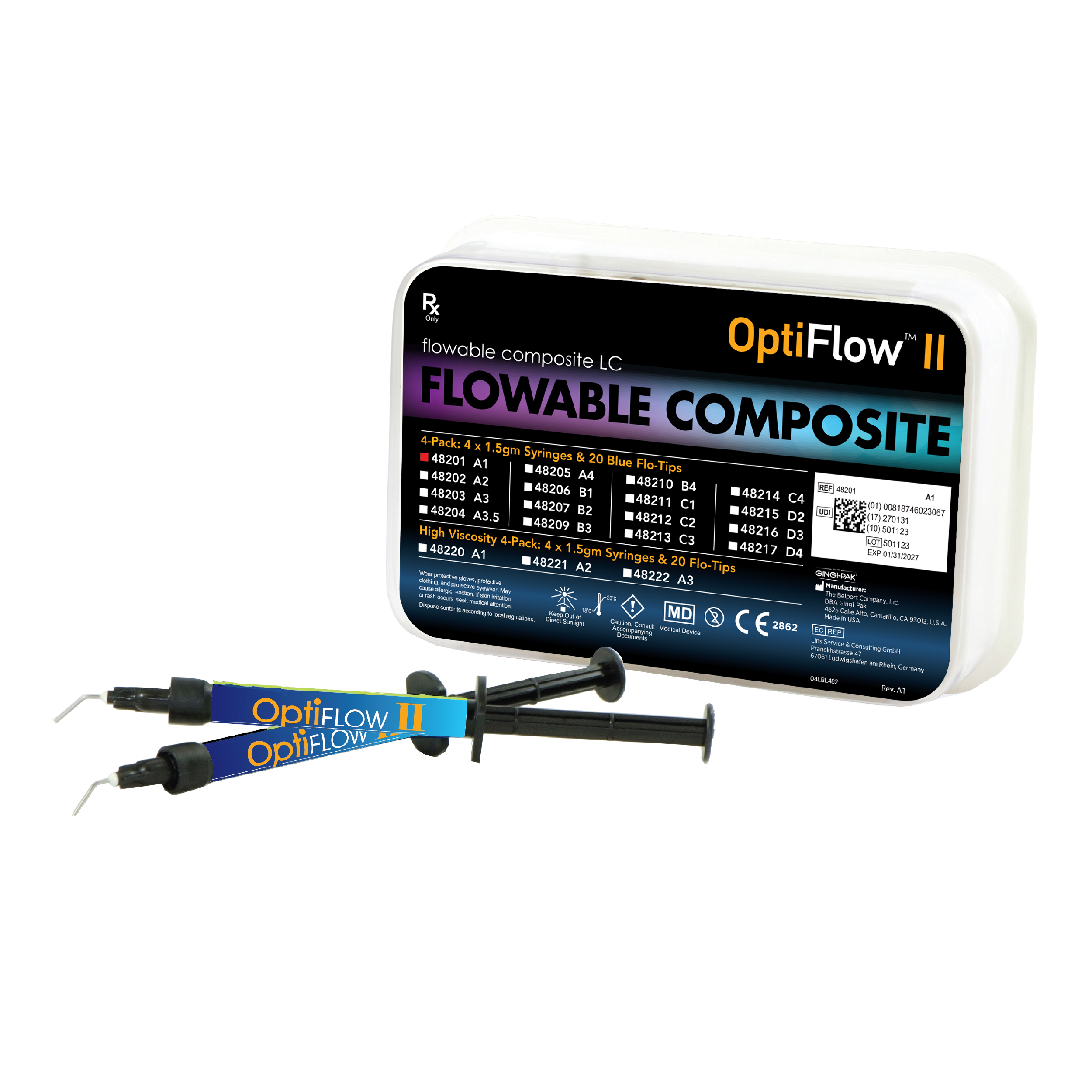 OptiFlow™ II Flowable Composite