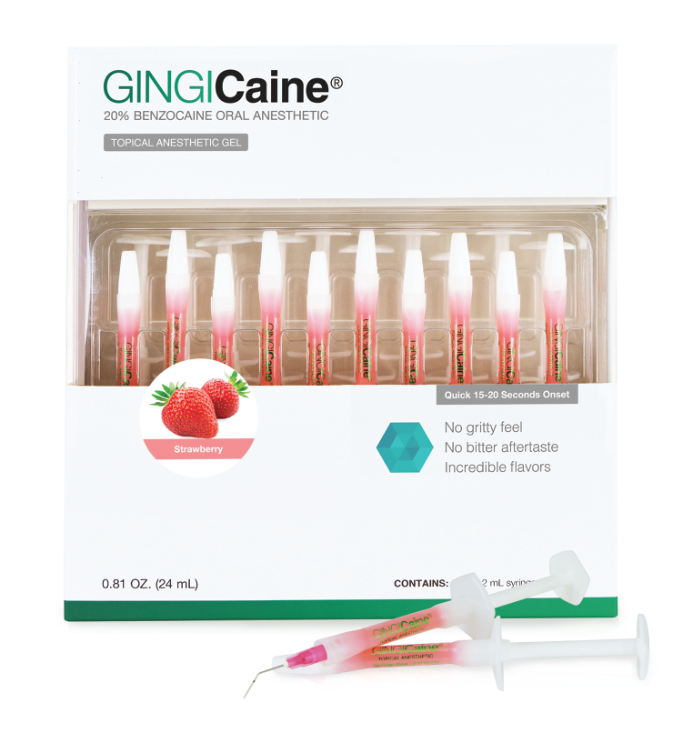 GINGICaine® Topical Anesthetic Gel in Syringe