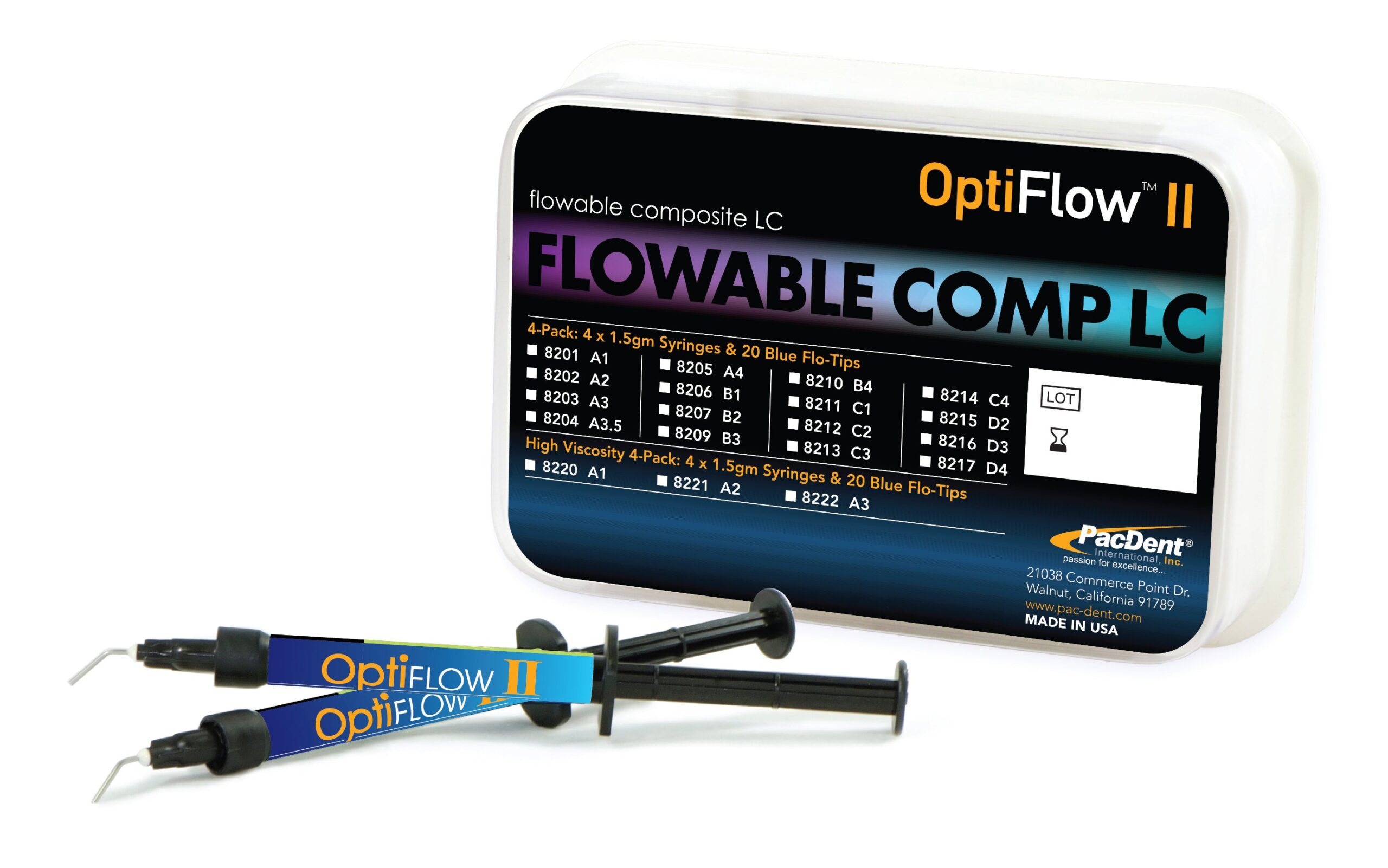 OptiFlow™ II Flowable Composites